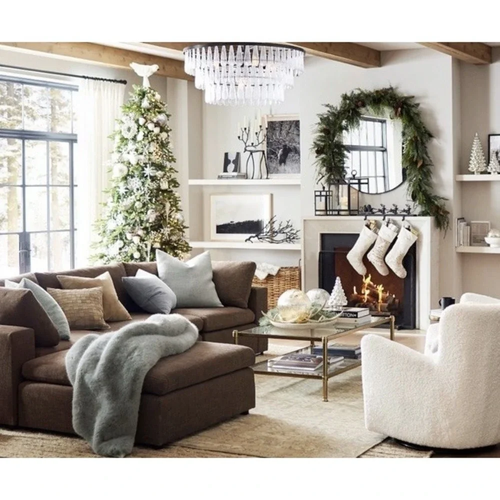 3 NEW Pottery Barn Chenille Karina 22